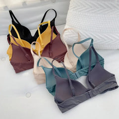 Summer Japanese Style Seamless Wireless Bra