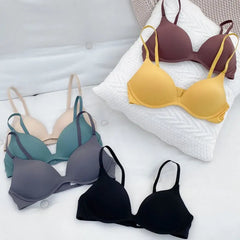 Summer Japanese Style Seamless Wireless Bra