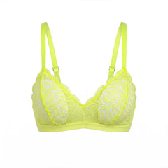 lace 1 pcs fashionable bright color set spicy Bra