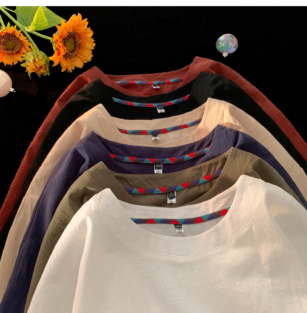 Loose Fit American Style Half Sleeve Top
