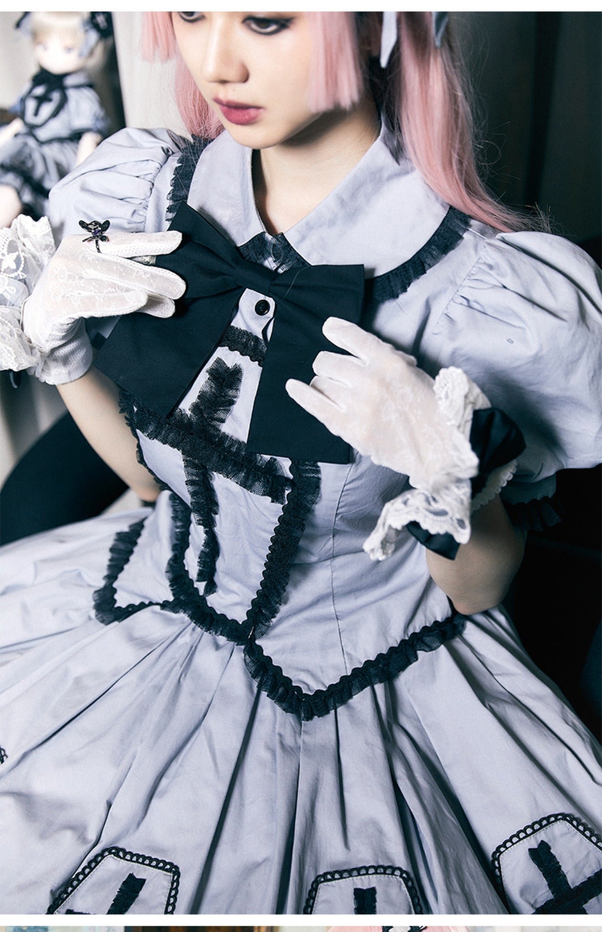 Halloween Cross Lolita Dress
