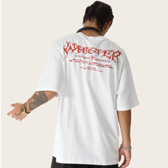 Short-Sleeved Graffiti Street Hip-Hop T-Shirt