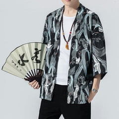 Etoiku Kimono Ocean Bird