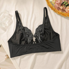 Plus Size Front Closure Lace Bra