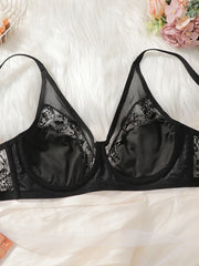 Plus Size Lace Minimizer Bra