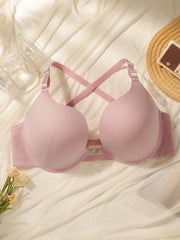 Plus Size Wireless Push Up Bra
