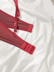 Red Lace Bra