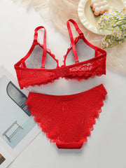 Red lingerie