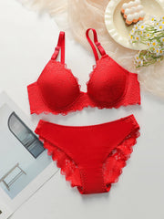 Red lingerie