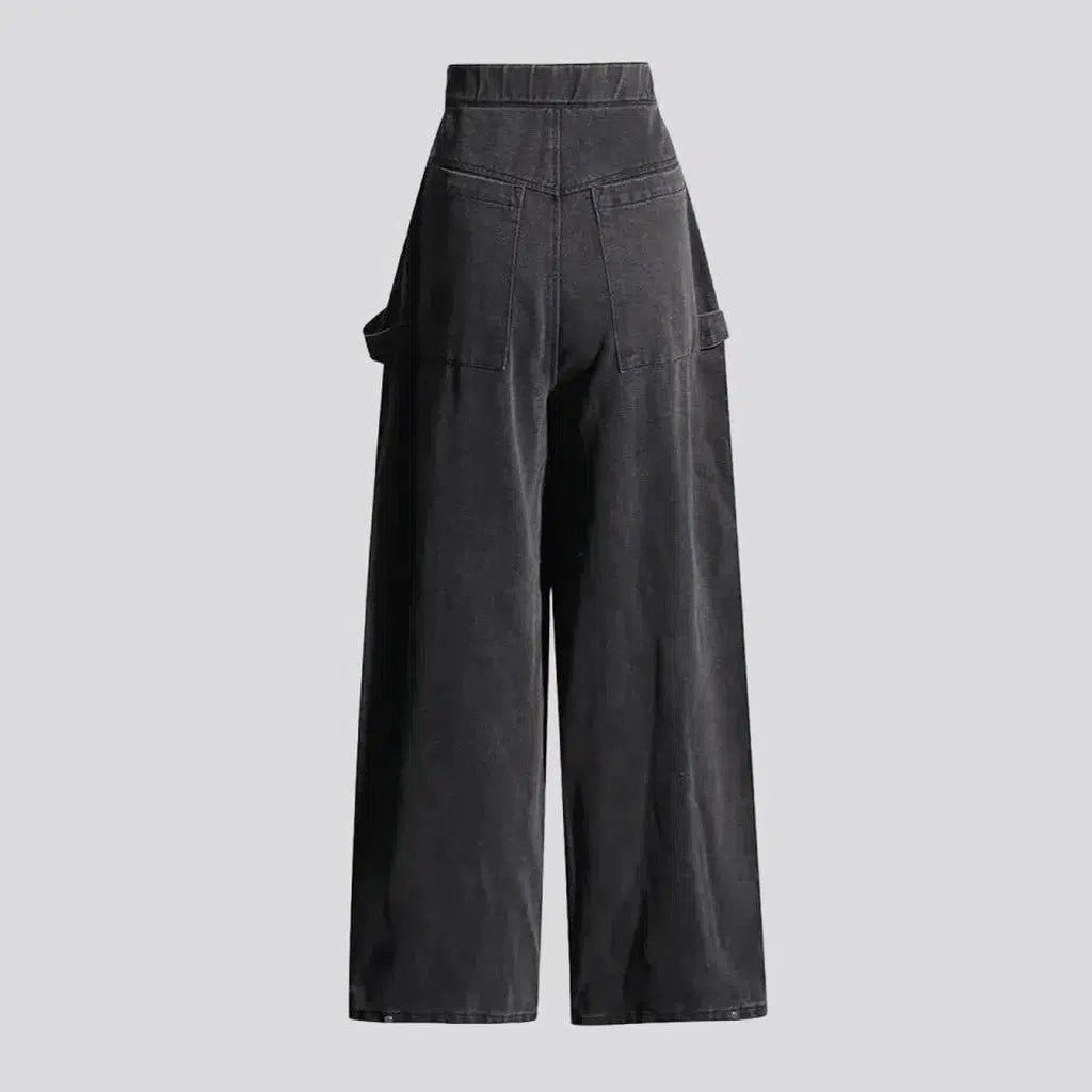 Voluminous baggy jeans for women