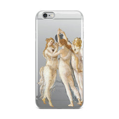 Botticelli Transparent case for iPhone