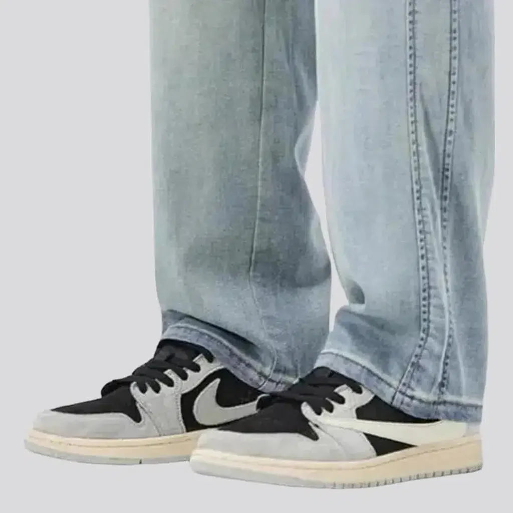 Hip-hop baggy jeans for men