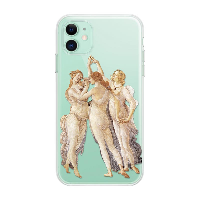 Botticelli Transparent case for iPhone