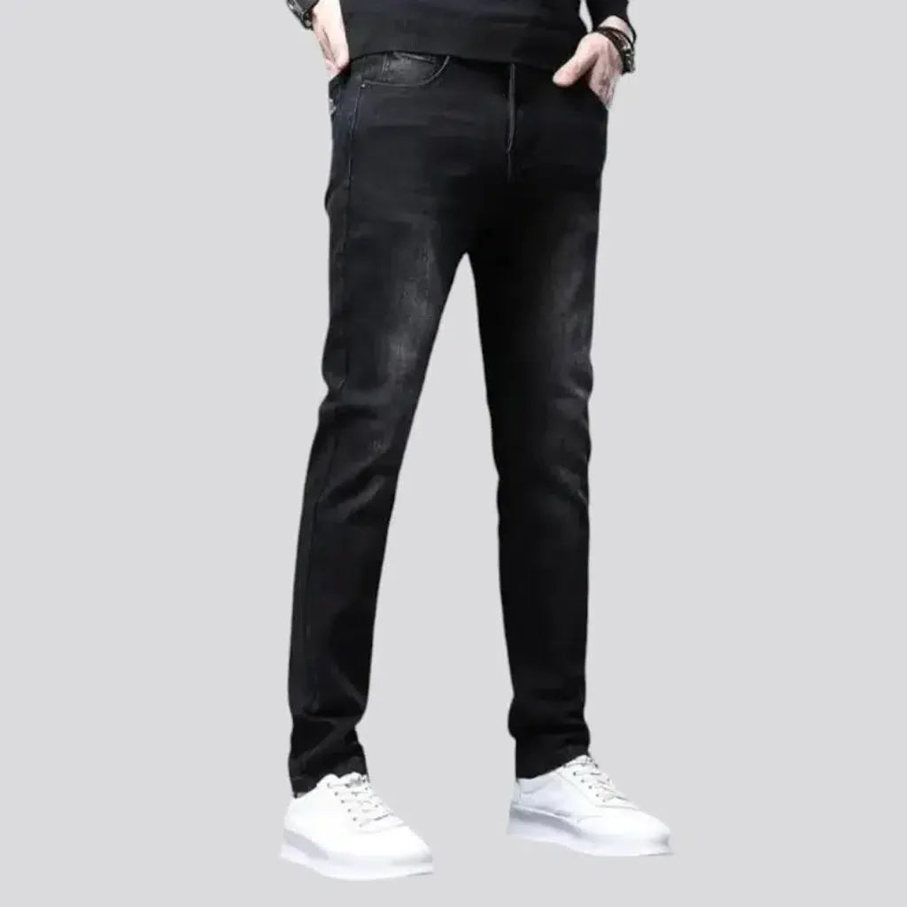 Men's dark jeans