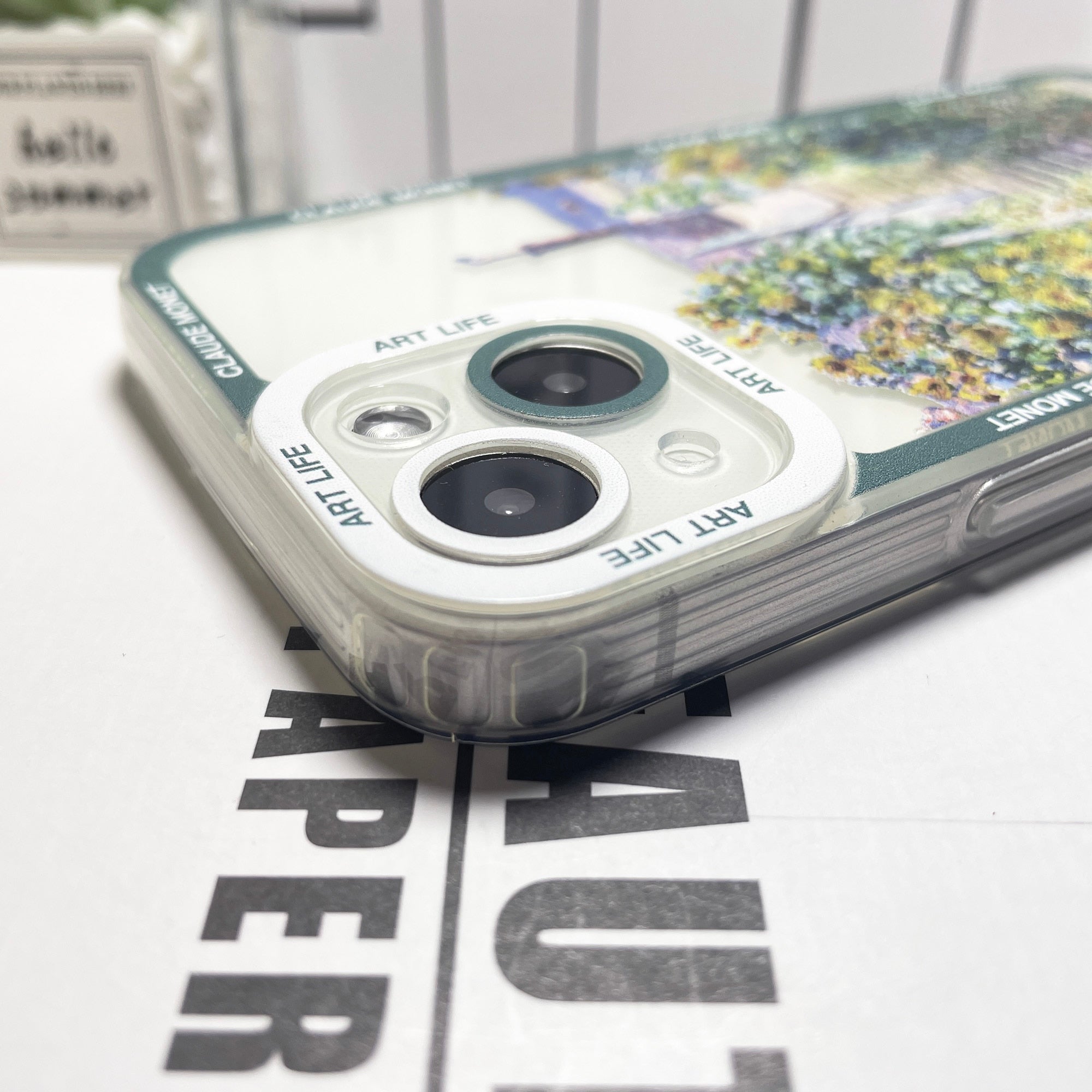 Claude Monet Aesthetic Cases For iPhone
