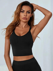 Seamless Yoga Bra