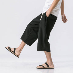 Sekino Cropped Pants Black