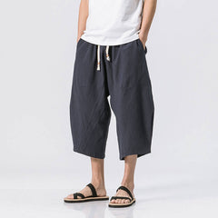 Sekino Cropped Pants Blue