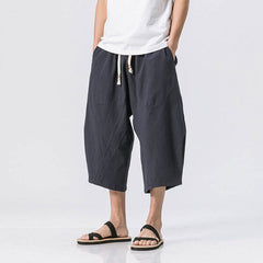 Sekino Cropped Pants Blue