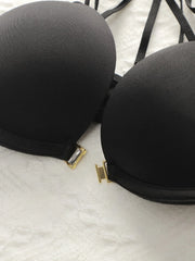 Sexy Black Lace Front Closure Underwire Bra