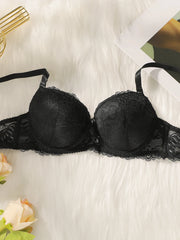 Sexy Black Lace Underwire lingerie