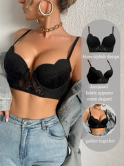 Sexy Lace Plunge Bra