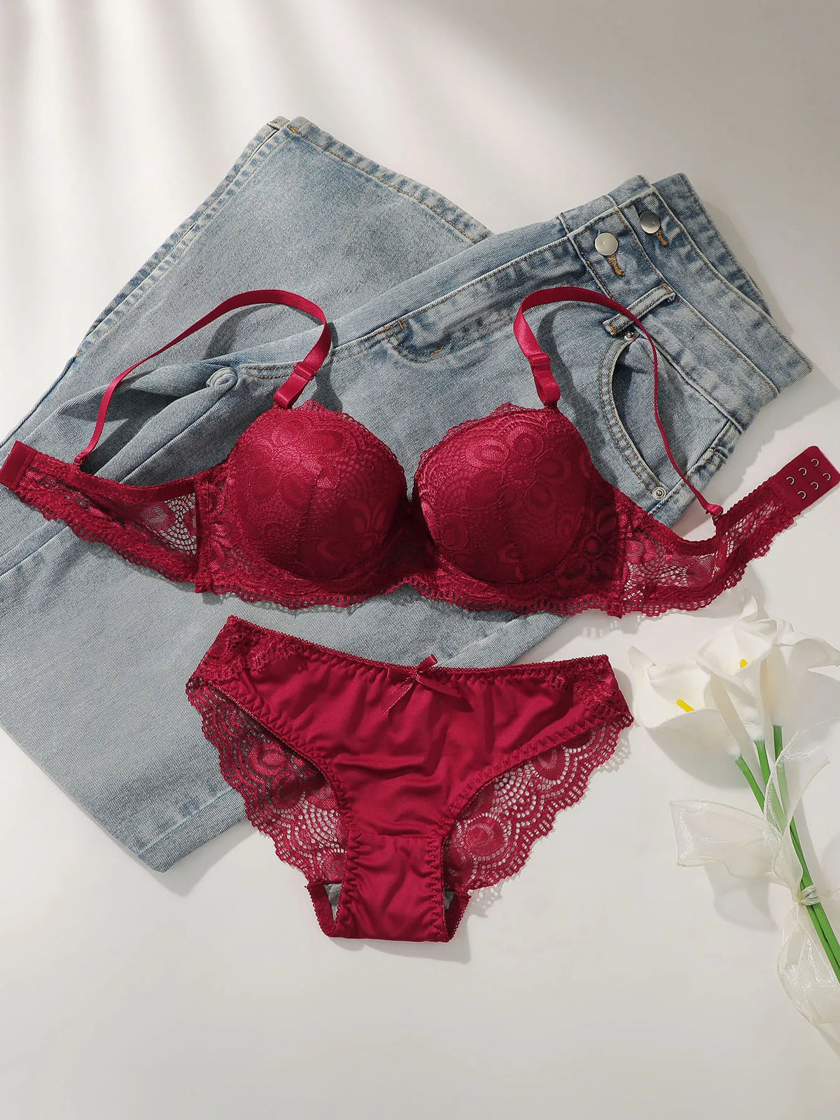 Sexy Lace Underwire Bra