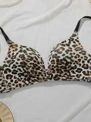Sexy Leopard Lace Bra