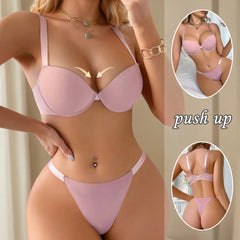Sexy Pink Underwire Bra