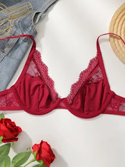 Sexy Underwire Lace Push Up Bra