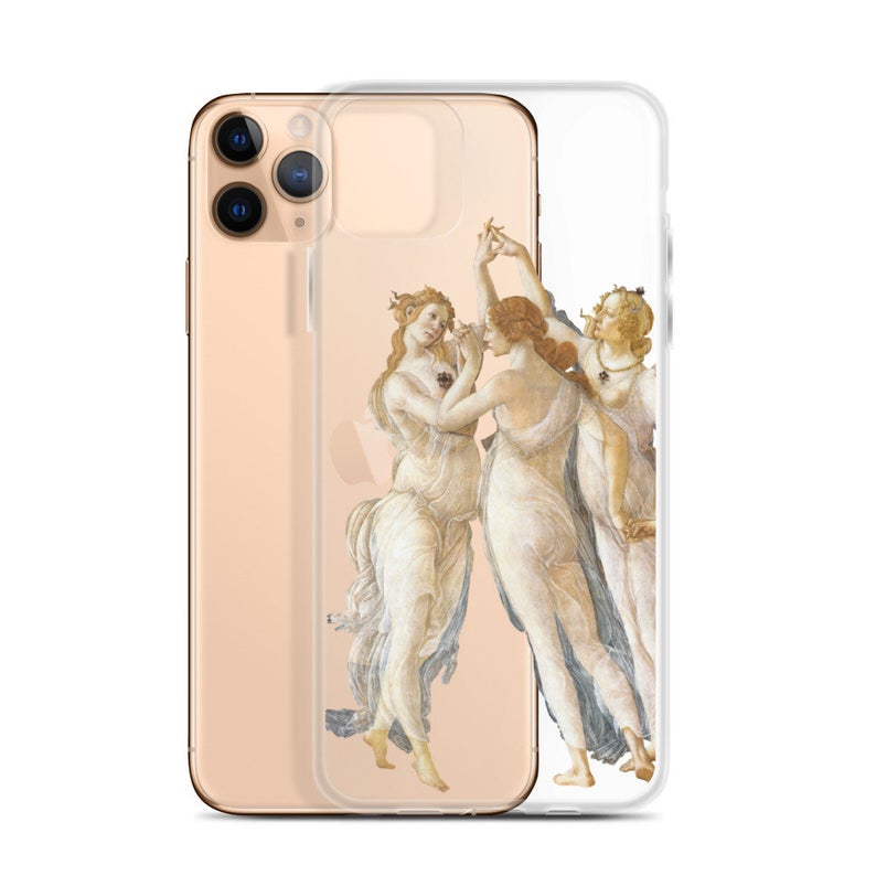 Botticelli Transparent case for iPhone