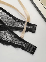 Skin Color Lace Underwire Bra
