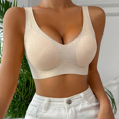 Skin Tone Wireless Push Up Bra