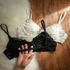 Solid Color French-style Sensual lingerie