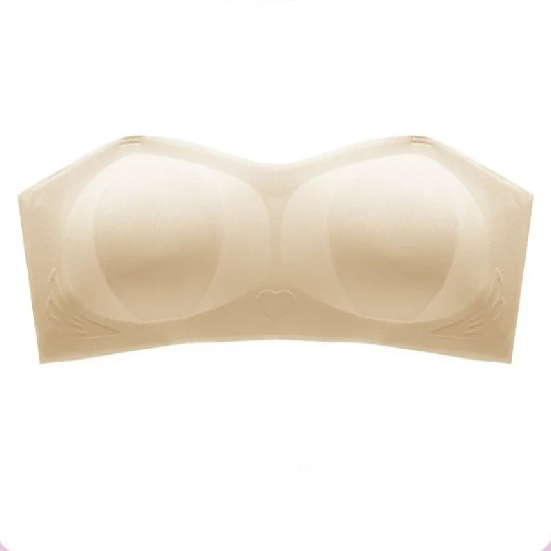 Summer Women Seamless Strapless Tube Top Bra
