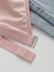 Sweet Triangle Cup Lace Underwear