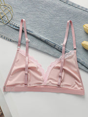 Sweet Triangle Cup Lace Underwear