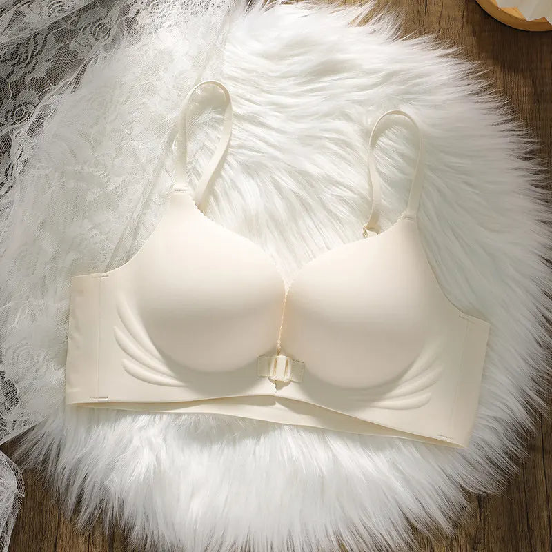 Trendy Front Fastening Seamless Bra