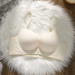 Trendy Front Fastening Seamless Bra
