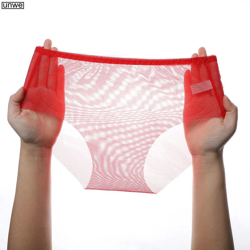 Ultra-thin Transparent Briefs Women Sexy lingerie