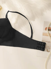 Underwire Push Up Solid Bra