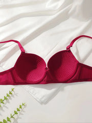 Viomisha 1Set/2Sets Solid Underwire lingerie