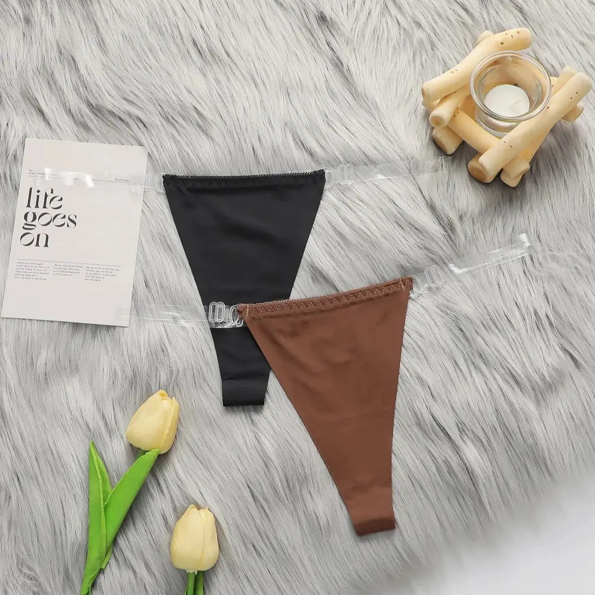 Viomisha 2PCS/Set Seamless Panties