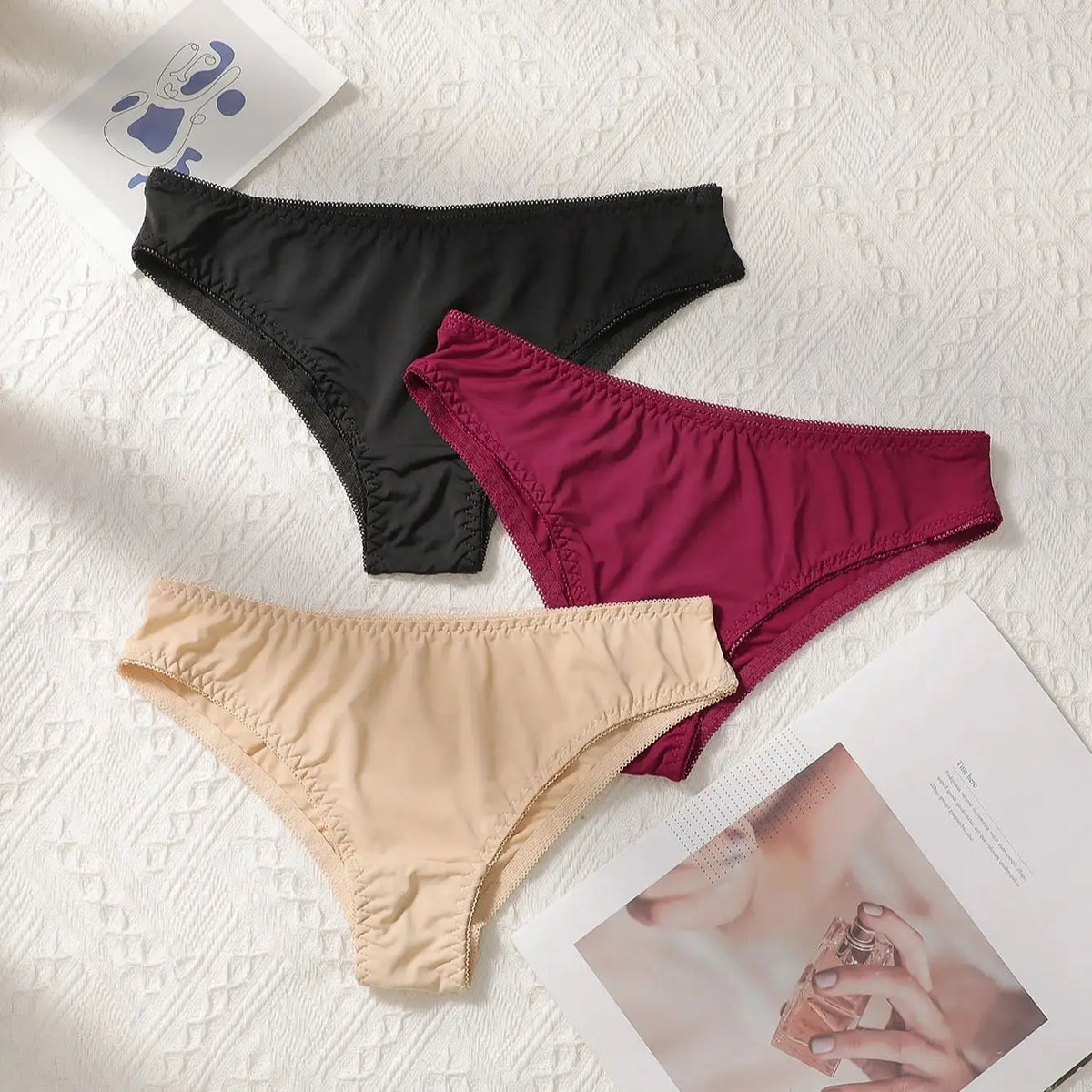 Viomisha 3PCS/SET Women's Panties