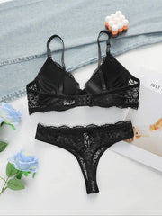 Viomisha Lace Underwire lingerie