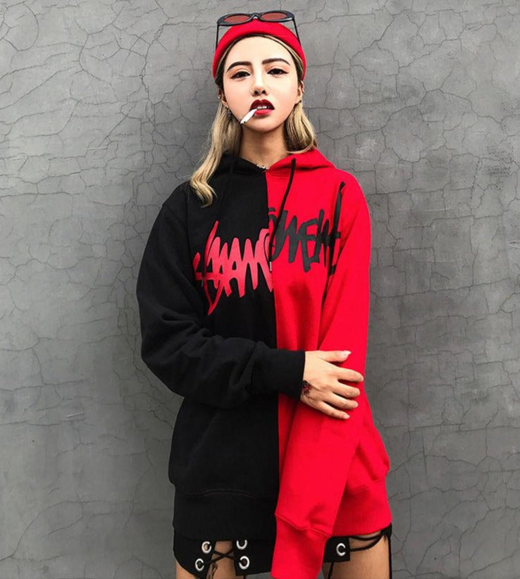 Miss Match Streetwear Hoodie