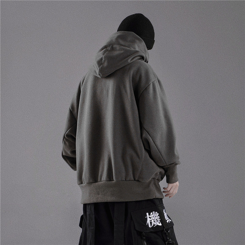High Necked Guard Techwear Hoodie