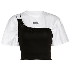Irregular Sling Pin Tee