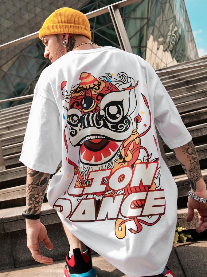 Lion Dance Streetwear Tee