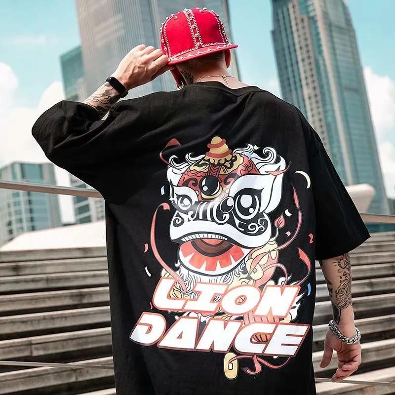Lion Dance Streetwear Tee